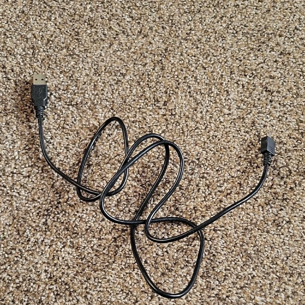 Black USB Cable